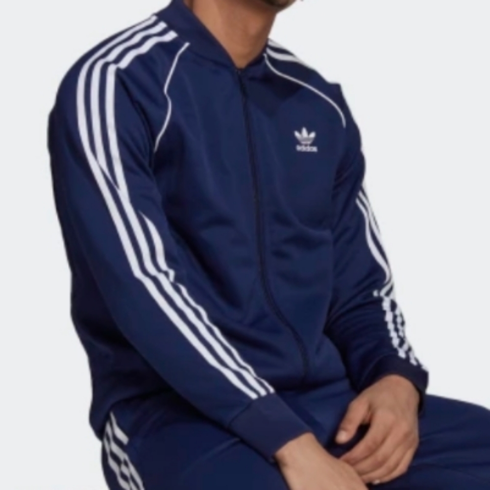 ADIDAS ADICOLOR CLASSICS TRACK JACKET Night Sky (Navy) Men's Size Small